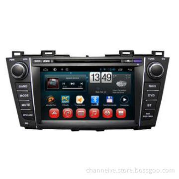 Mazda 3 Car GPS Navigation System Android OS Rearview Camer